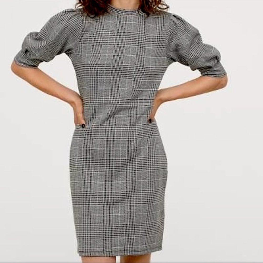 H&M- Houndstooth Dress